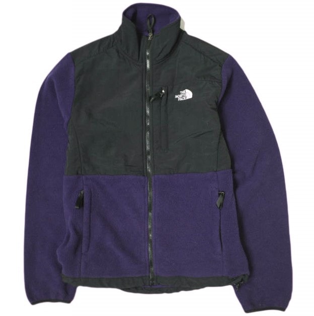 THE NORTH FACE ザ・ノースフェイス Denali Jacket デナリジャケット WOMENS/L PURPLE/BLACK フリース POLARTEC アウター g20981