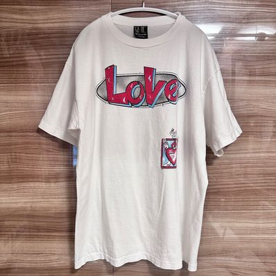 SAINT Mxxxxxx 22SS SS TEE LOVE "White"