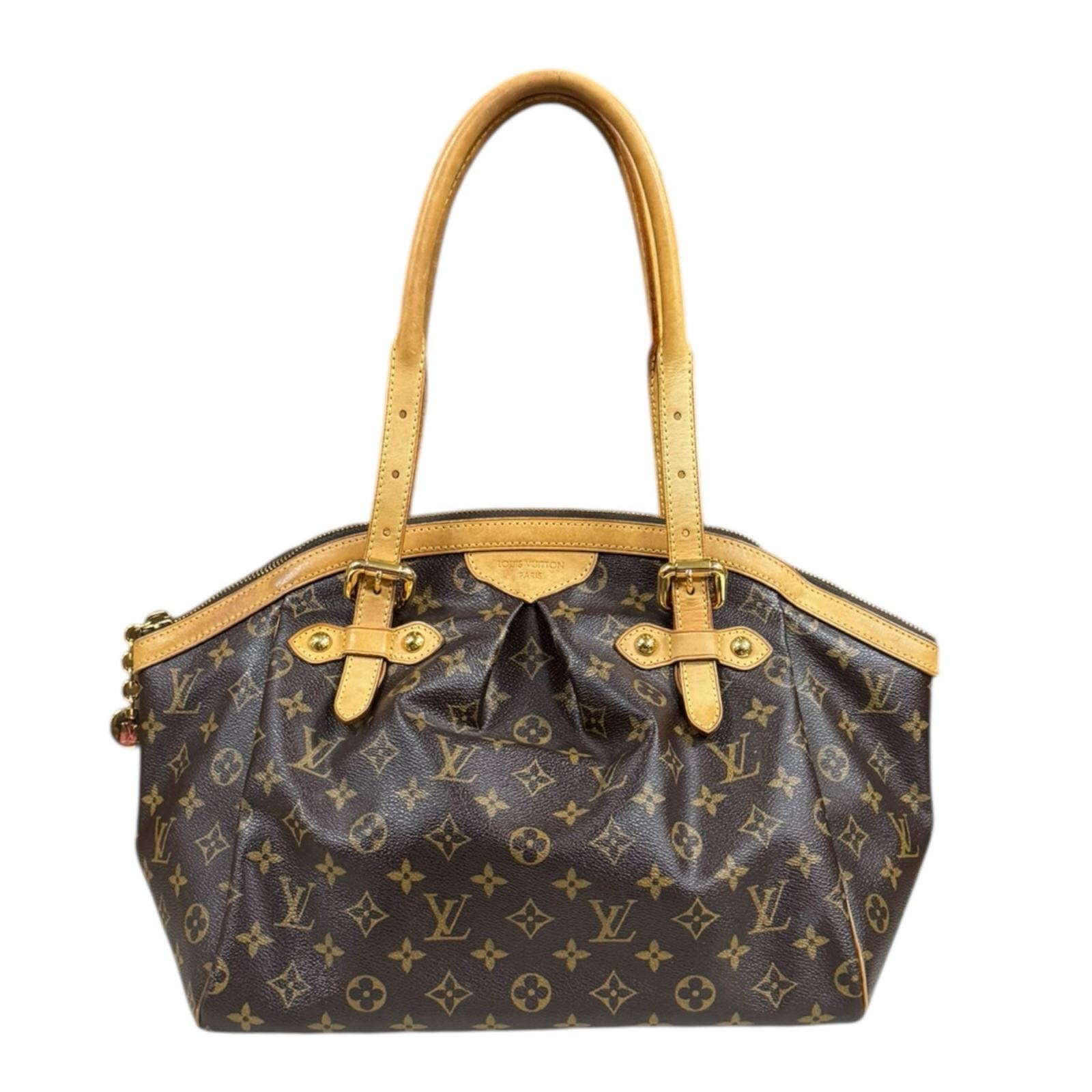 ルイヴィトン ティヴォリGM モノグラム ショルダーバッグ モノグラムキャンバス M40144 ブラウン レディース LOUIS VUITTON  中古