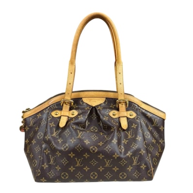 ルイヴィトン ティヴォリGM モノグラム ショルダーバッグ モノグラムキャンバス M40144 ブラウン レディース LOUIS VUITTON 中古