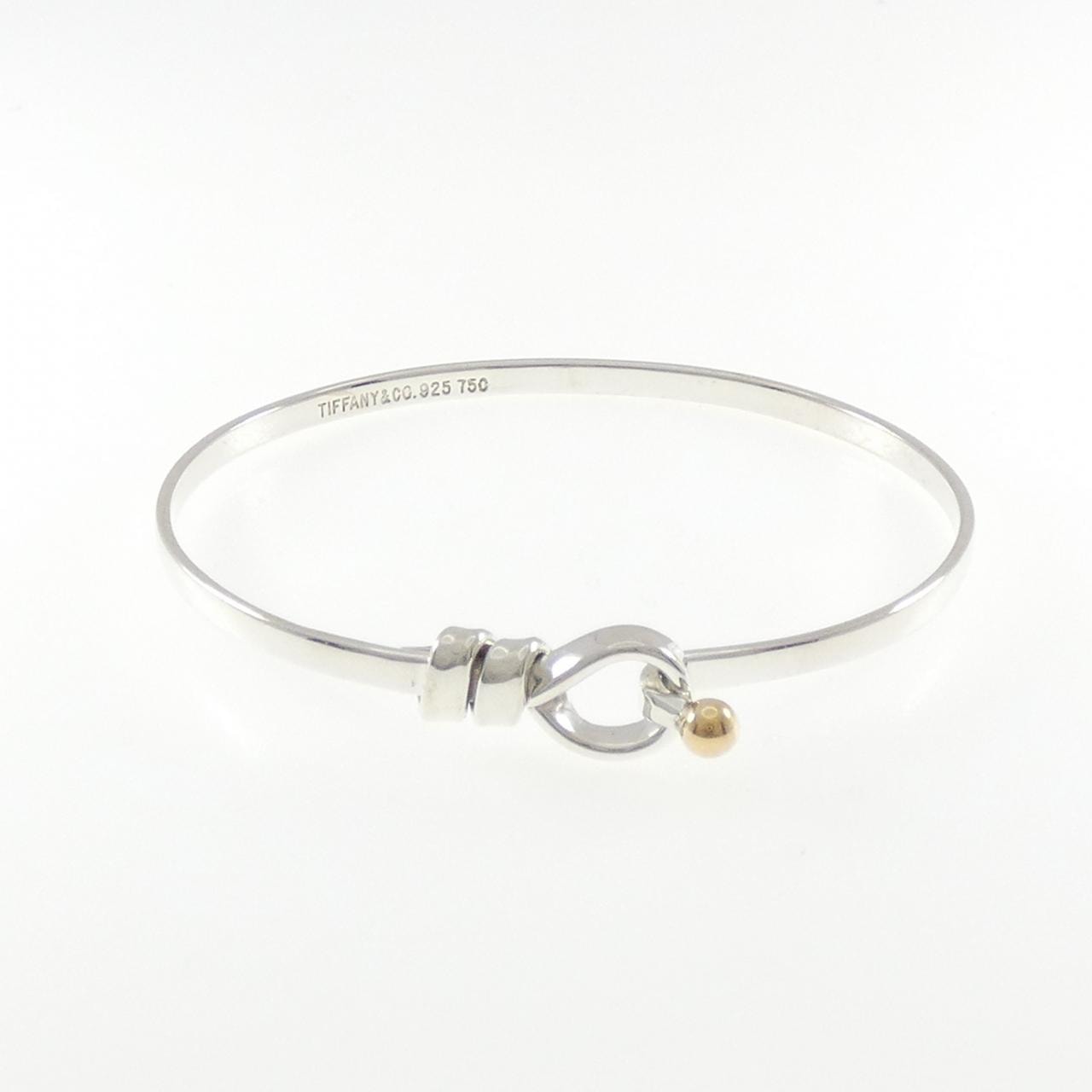 【ヴィンテージ】ティファニー フック&アイ バングル