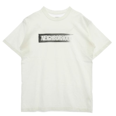 NEIGHBORHOOD ネイバーフッド 20AW 202PCNH-ST11 SURFACE/C-TEE.SS サーフェス 半袖 Tシャツ カットソー オフホワイト系 M【中古】