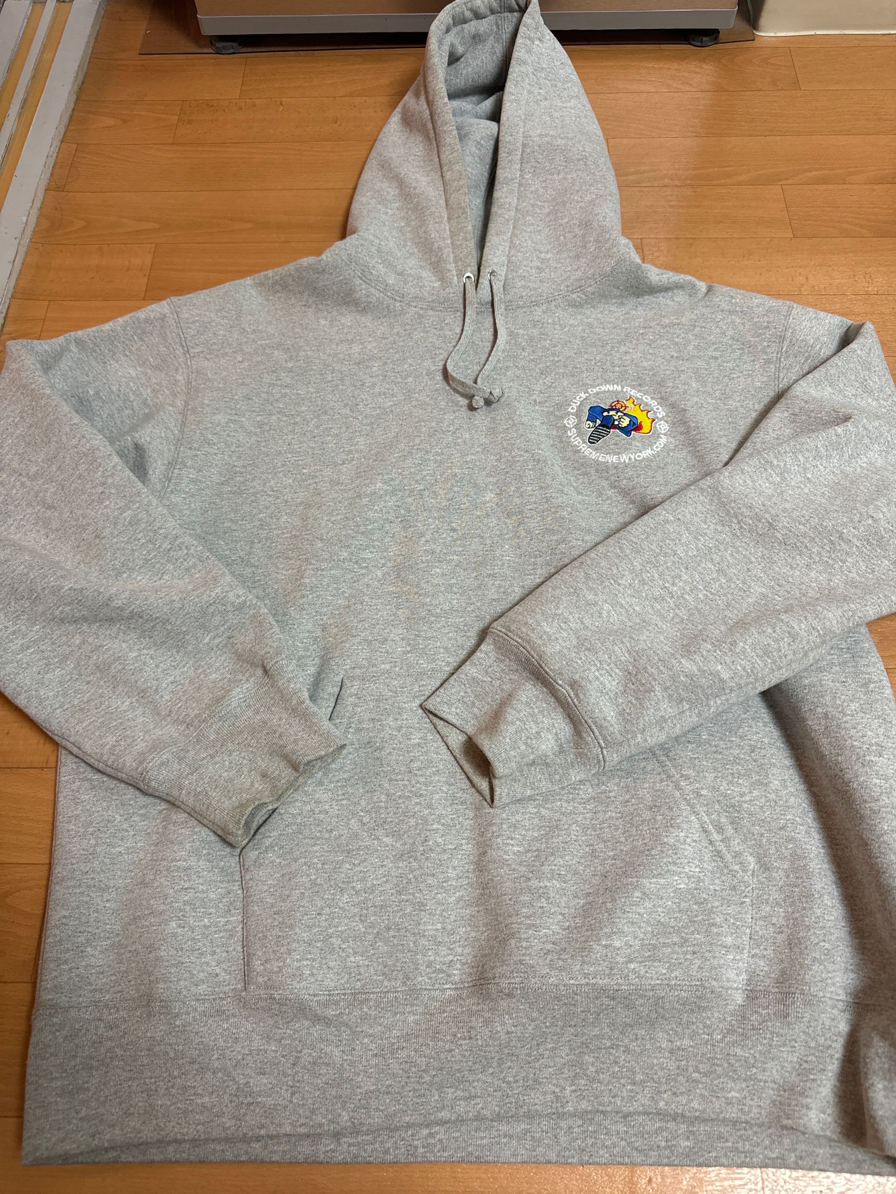 Supreme / Duck Down Redcords Hooded "Heather Grey"