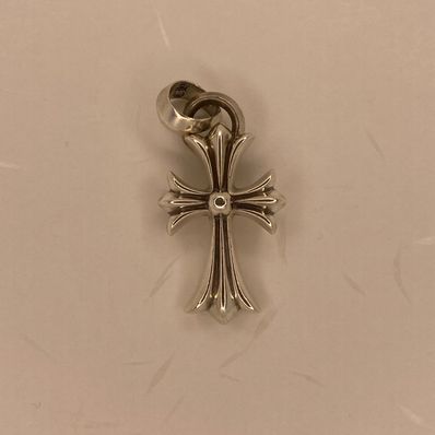 Chrome Hearts CH Cross Pendant Small / Plain Bail "Silver"