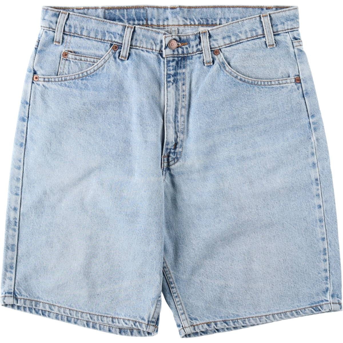 古着 リーバイス Levi's 550 RELAXED FIT デニムショーツ ショートパンツ メンズw34相当 オレンジタブ/eaa653552