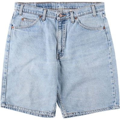 古着 リーバイス Levi's 550 RELAXED FIT デニムショーツ ショートパンツ メンズw34相当 オレンジタブ/eaa653552