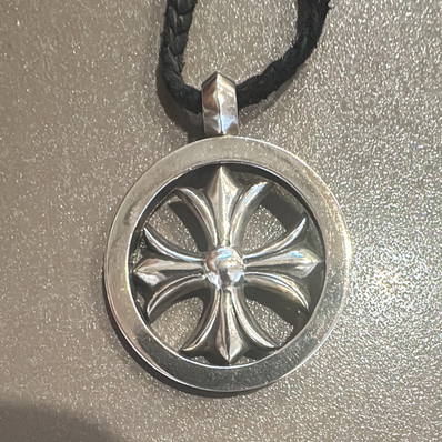 Chrome Hearts Ch Plus Medallion Pendant "Silver"