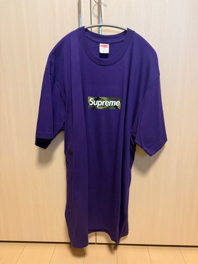 Supreme Box Logo Tee "Purple" (23FW)