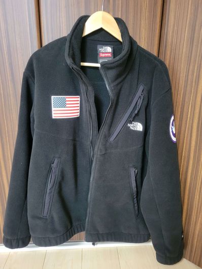 Supreme x The North Face Polartec Fleece Jacket "Black"