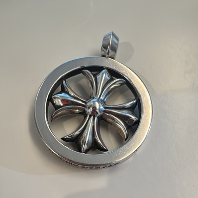 Chrome Hearts Ch Plus Medallion Pendant "Silver"