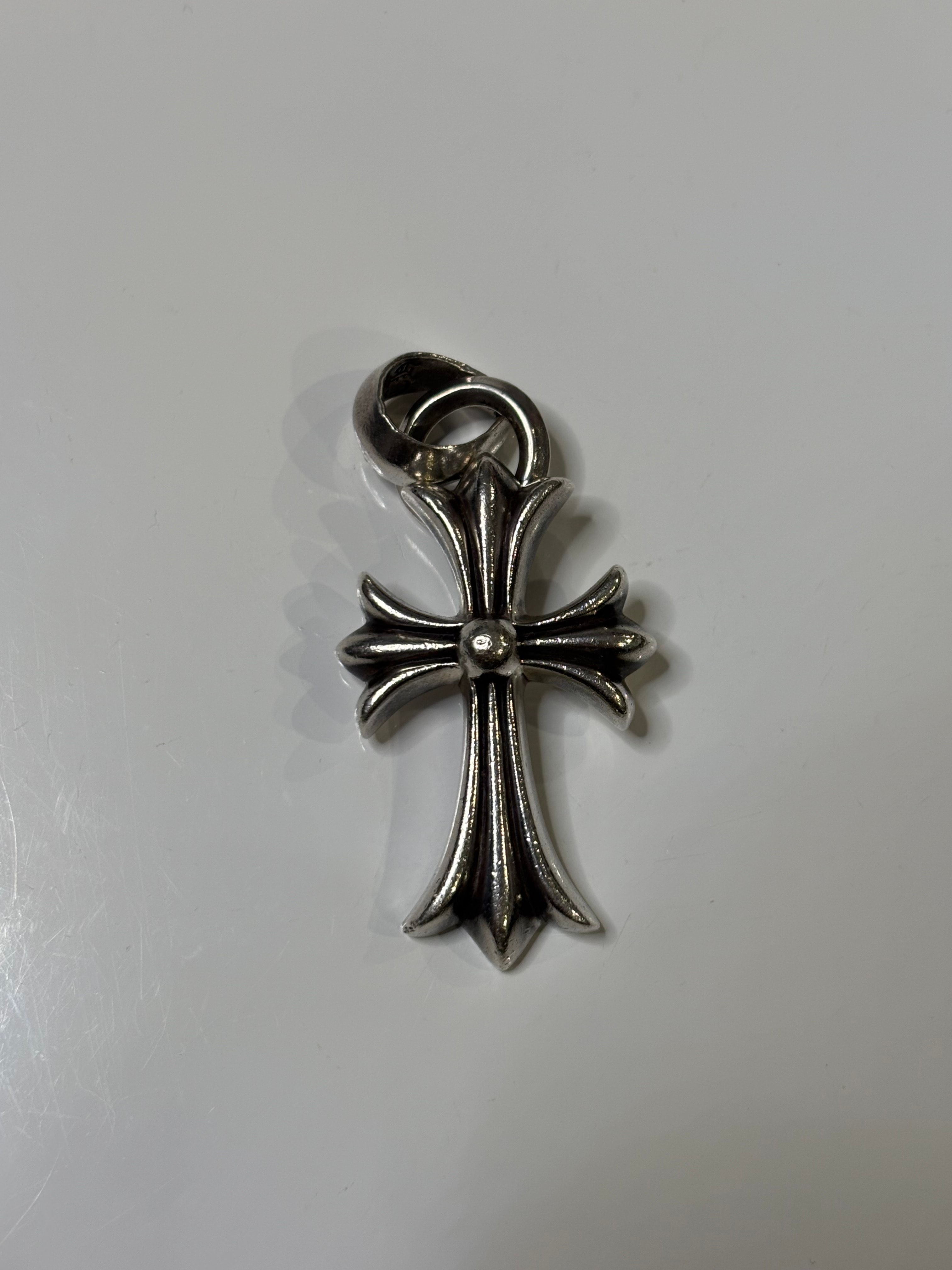 Chrome Hearts CH Cross Pendant Small / Plain Bail "Silver"