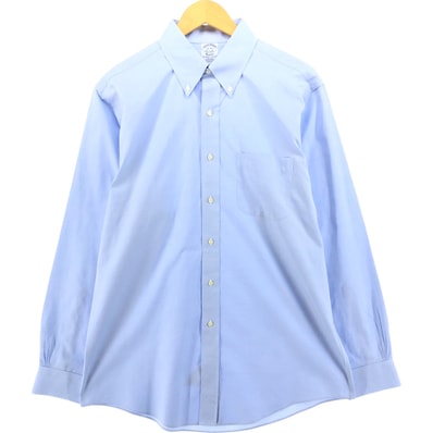 古着 ブルックスブラザーズ Brooks Brothers Est.1818 Classic 長袖 ボタンダウンシャツ メンズL相当/eaa539792