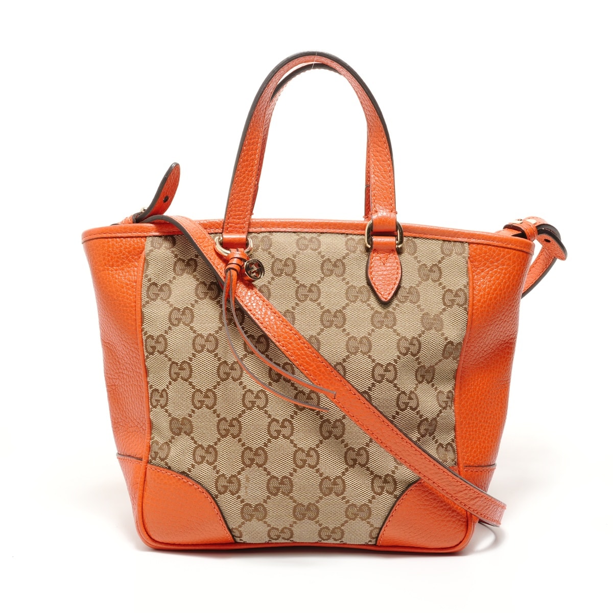 グッチ GUCCI GGキャンバス 2way ハンドバッグ【中古】