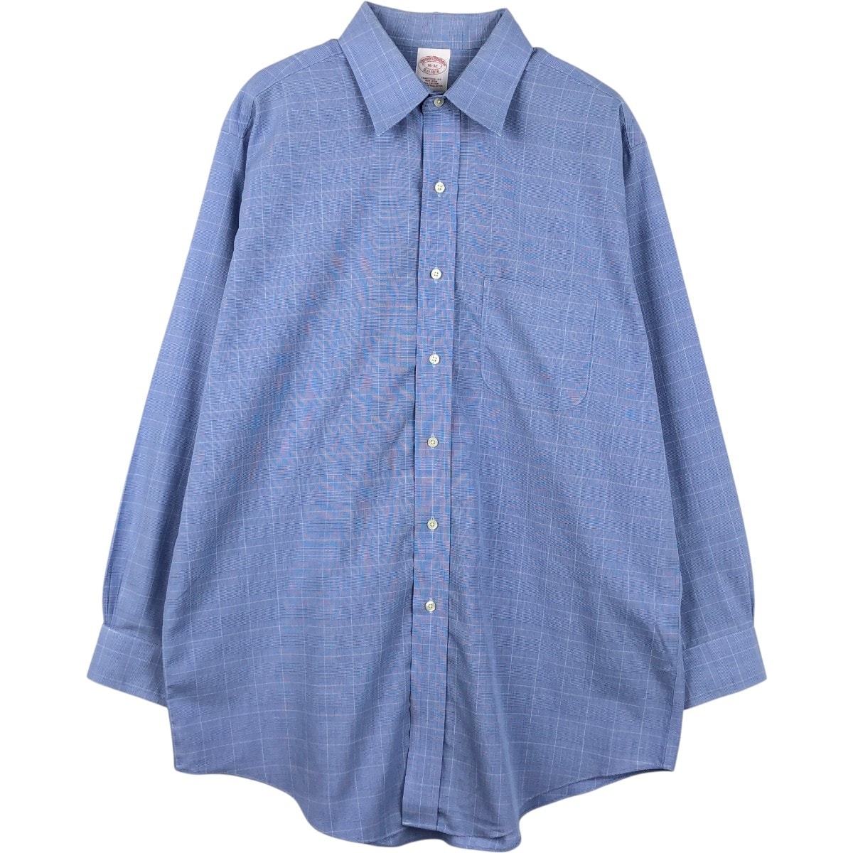 古着 ブルックスブラザーズ Brooks Brothers Est.1818 長袖 コットンチェックシャツ メンズL相当/eaa666457
