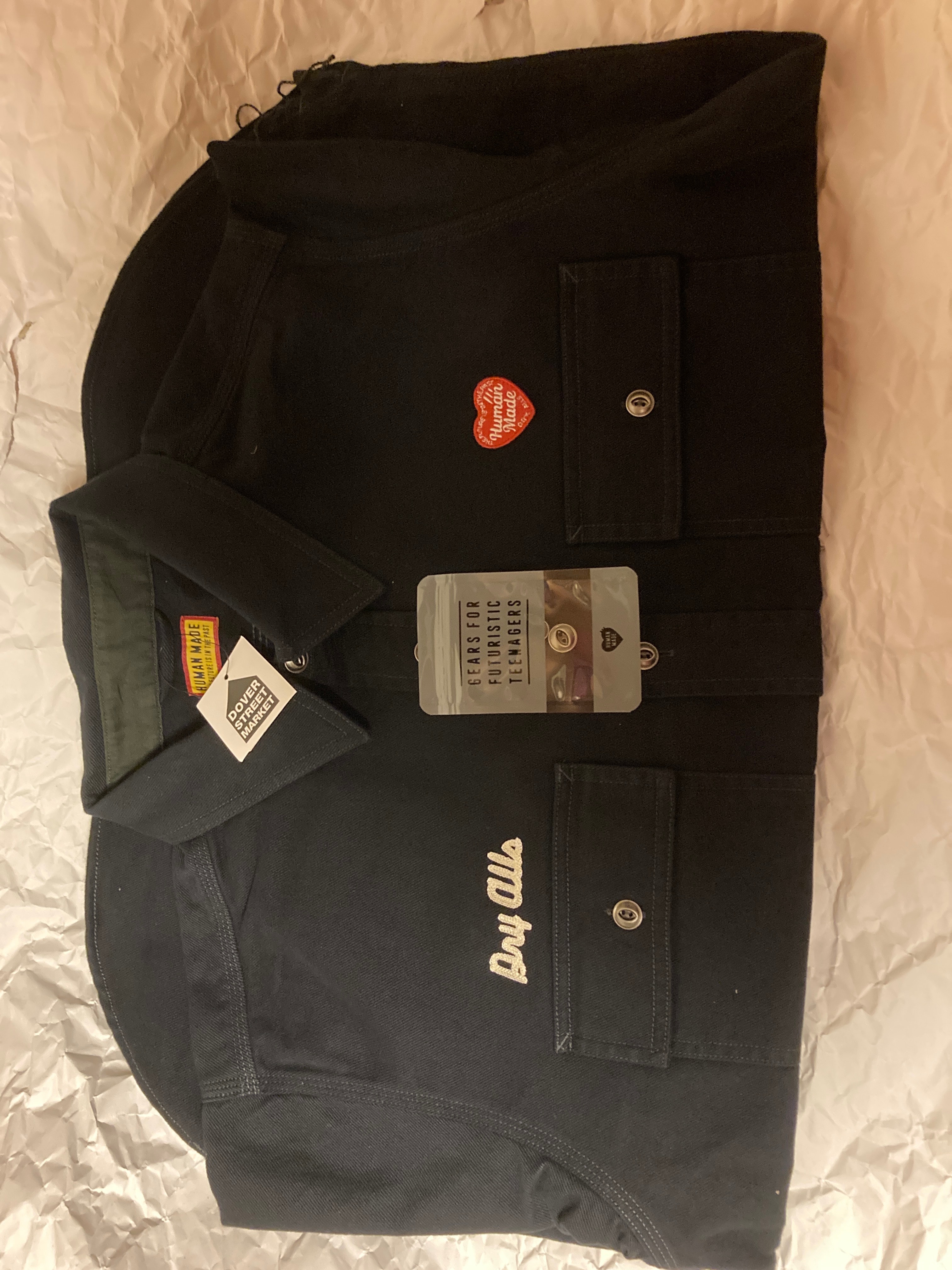 HUMAN MADE Work Shirt "Navy"