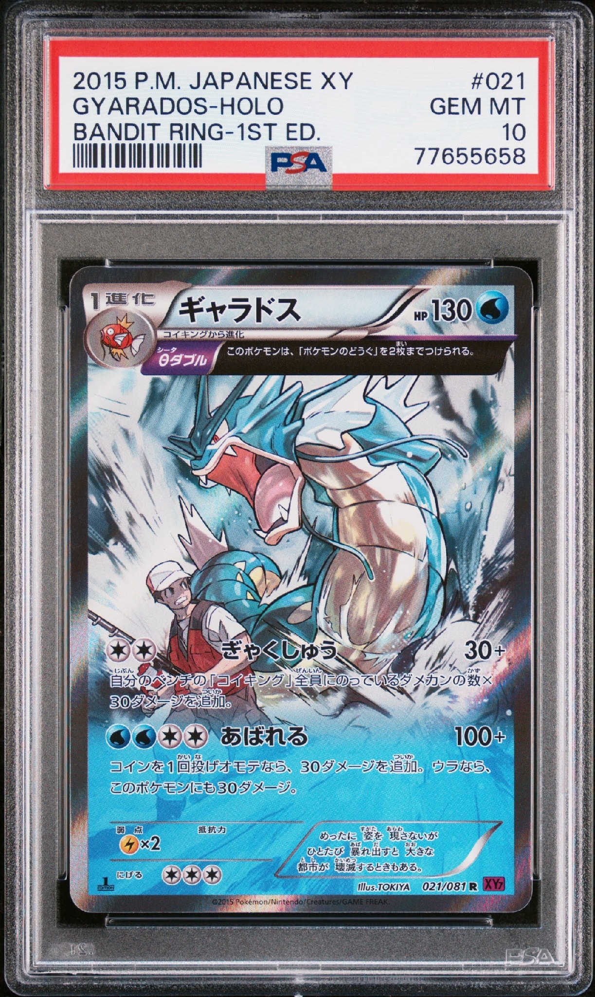 ギャラドス R :1ED [XY7 021/081](拡張パック「バンデットリング」)