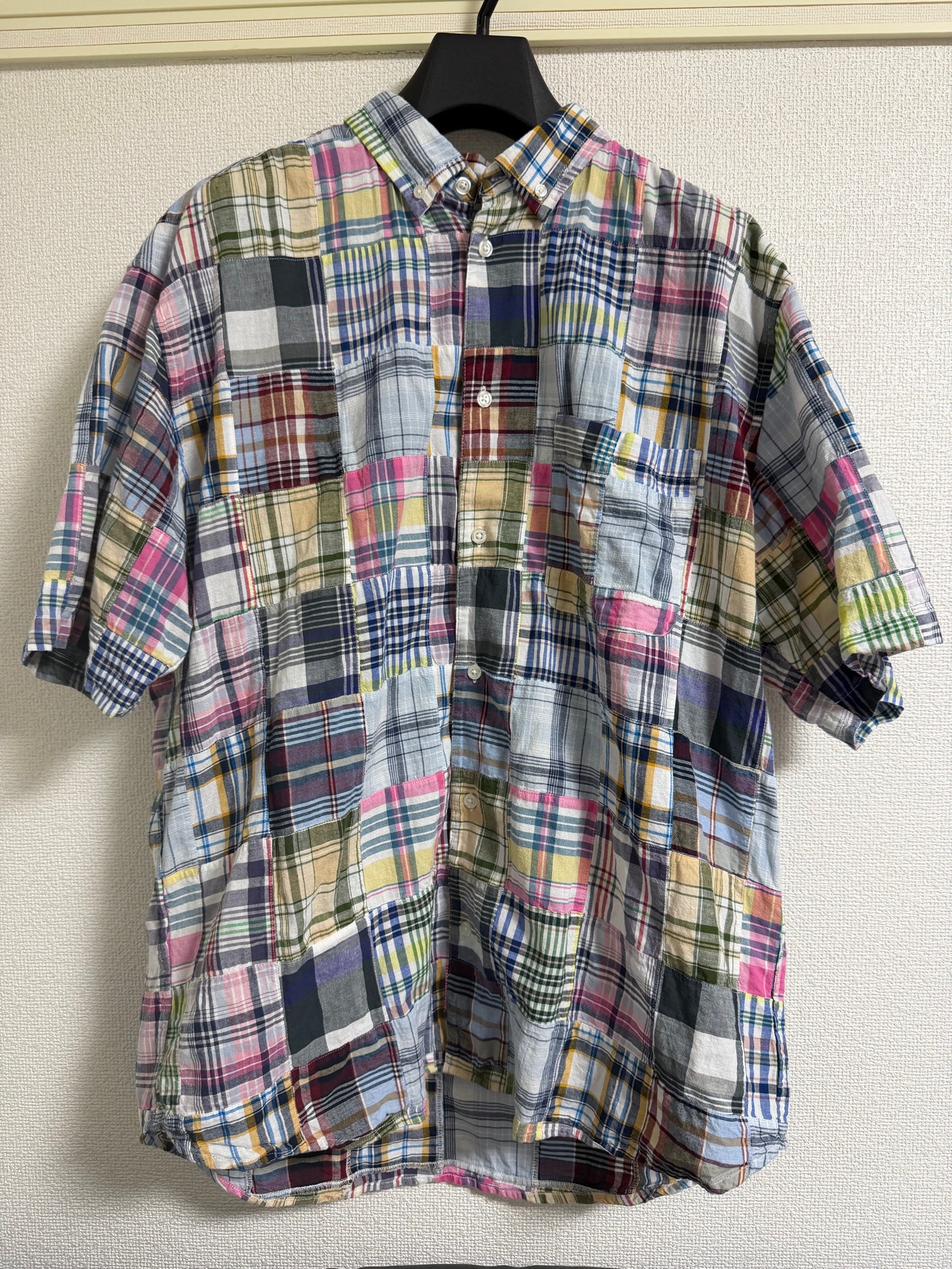 Supreme x GOODENOUGH Patchwork S/S Shirt "Multi"