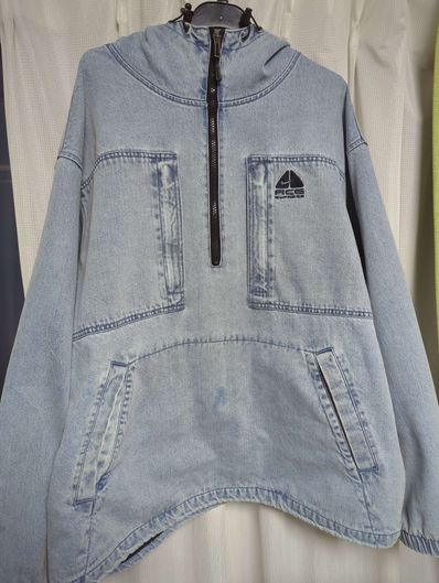 Supreme Nike ACG Denim Pullover "Washed Blue"