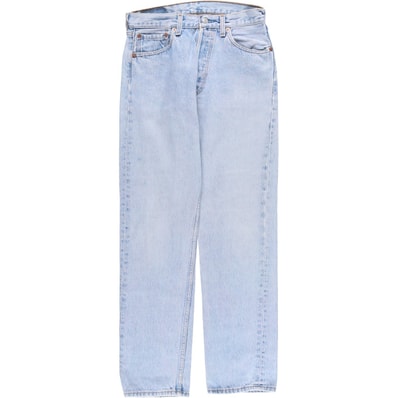 古着 90年代 リーバイス Levi's 6501-0193 ストレートデニムパンツ USA製 レディースL(w27)相当 ヴィンテージ/evb033282