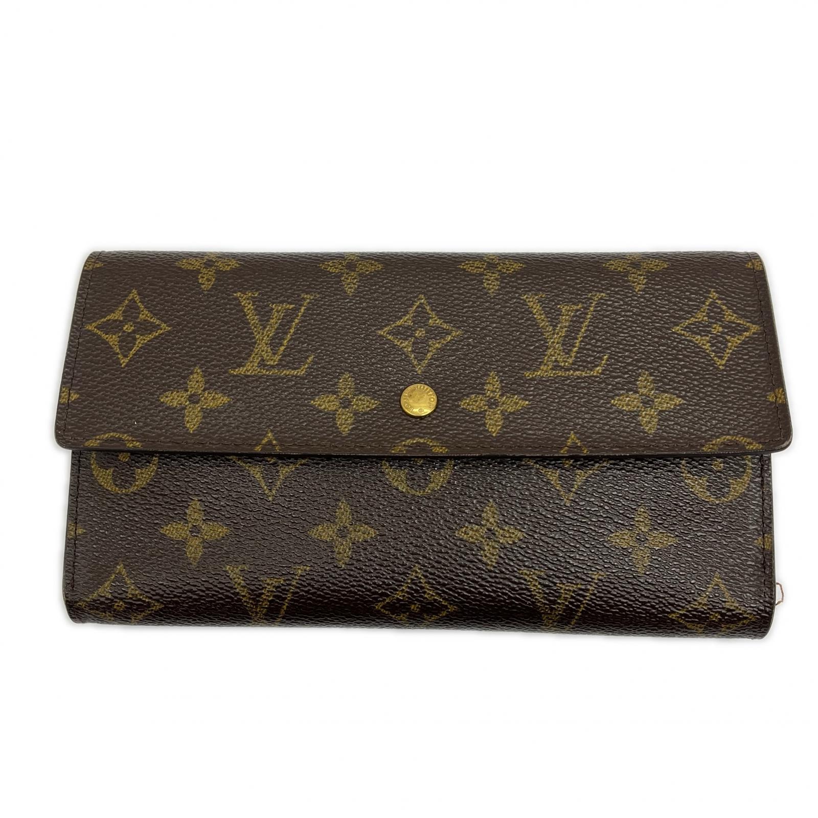 ◆◆LOUIS VUITTON ルイヴィトン 3つ折り長財布 ポルト トレゾール インターナショナル M61215