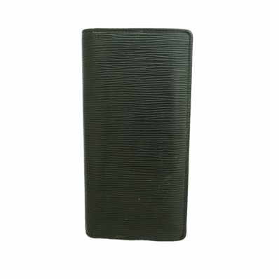【6ic4155】ルイヴィトン 長財布 エピ ポルトフォイユブラザ M60622 ノワール【中古】メンズ