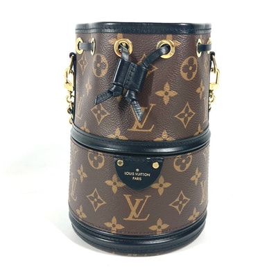 ルイヴィトン LOUIS VUITTON カノエ M83480 モノグラム カバン ハンドバッグ 巾着バッグ ポーチ チェーン ショルダーバッグ モノグラムキャンバス ブラウン