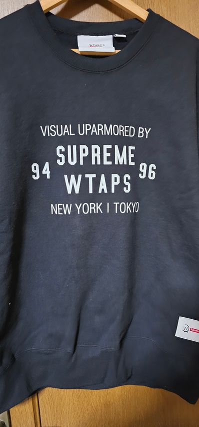 Supreme / WTAPS Crewneck "Black" 21274SPD-CSM03S