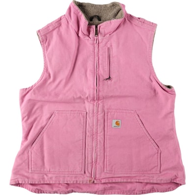 古着 カーハート Carhartt FOR WOMEN ダックベスト レディースXL相当/evb035871