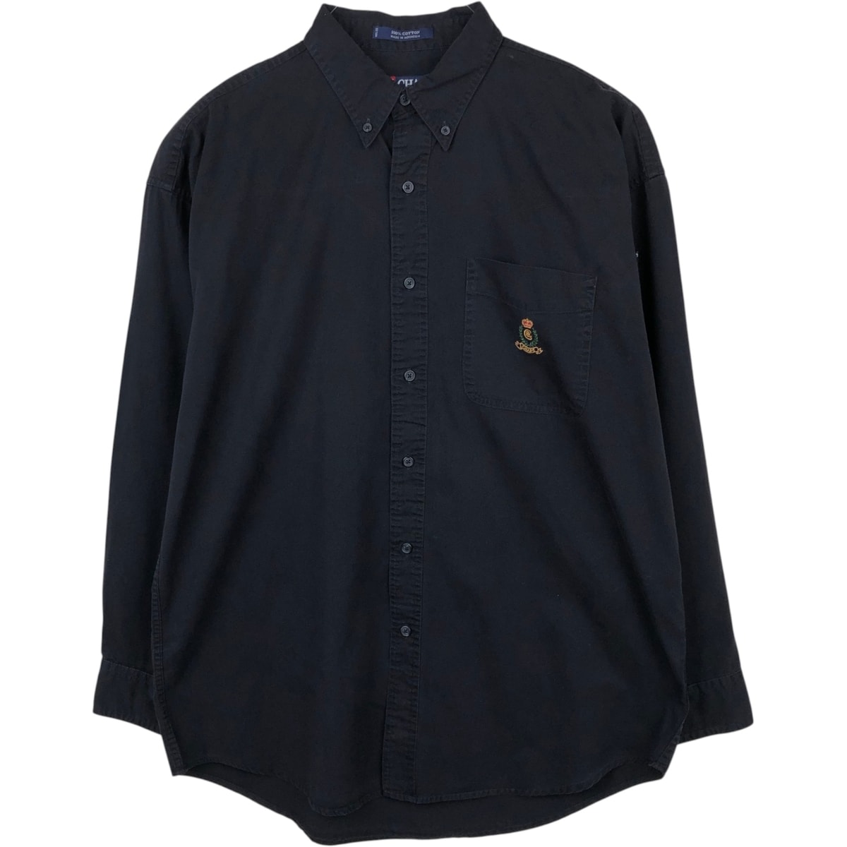 古着 ラルフローレン Ralph Lauren CHAPS チャップス 長袖 ボタンダウンシャツ メンズL相当/eaa678411