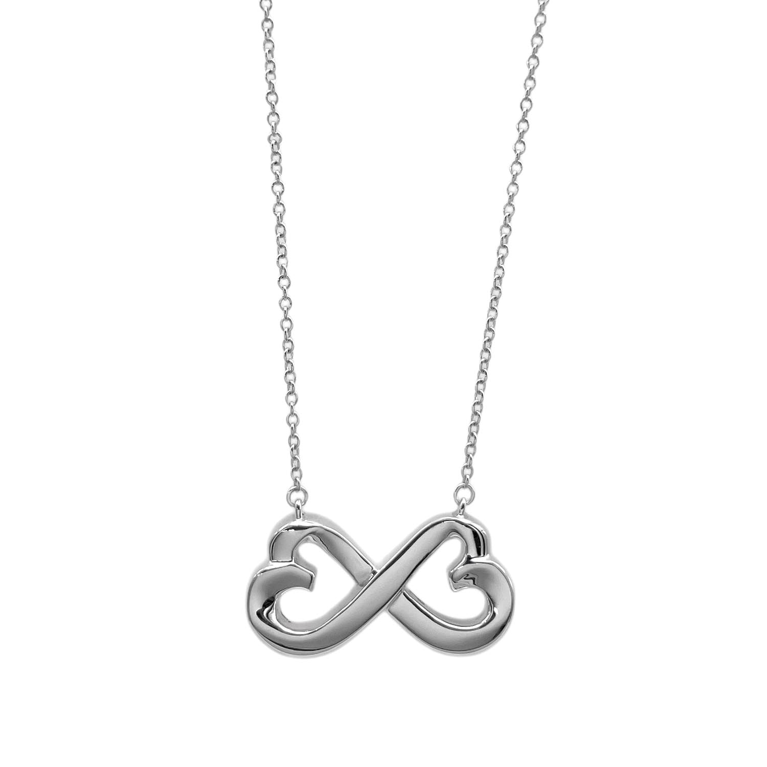 TIFFANY&Co. ティファニー ダブル ラビングハート パロマピカソ ネックレス
SV925 シルバー レディース
【中古】