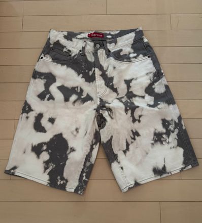 Supreme Baggy Denim Short (25SS) "Bleached"