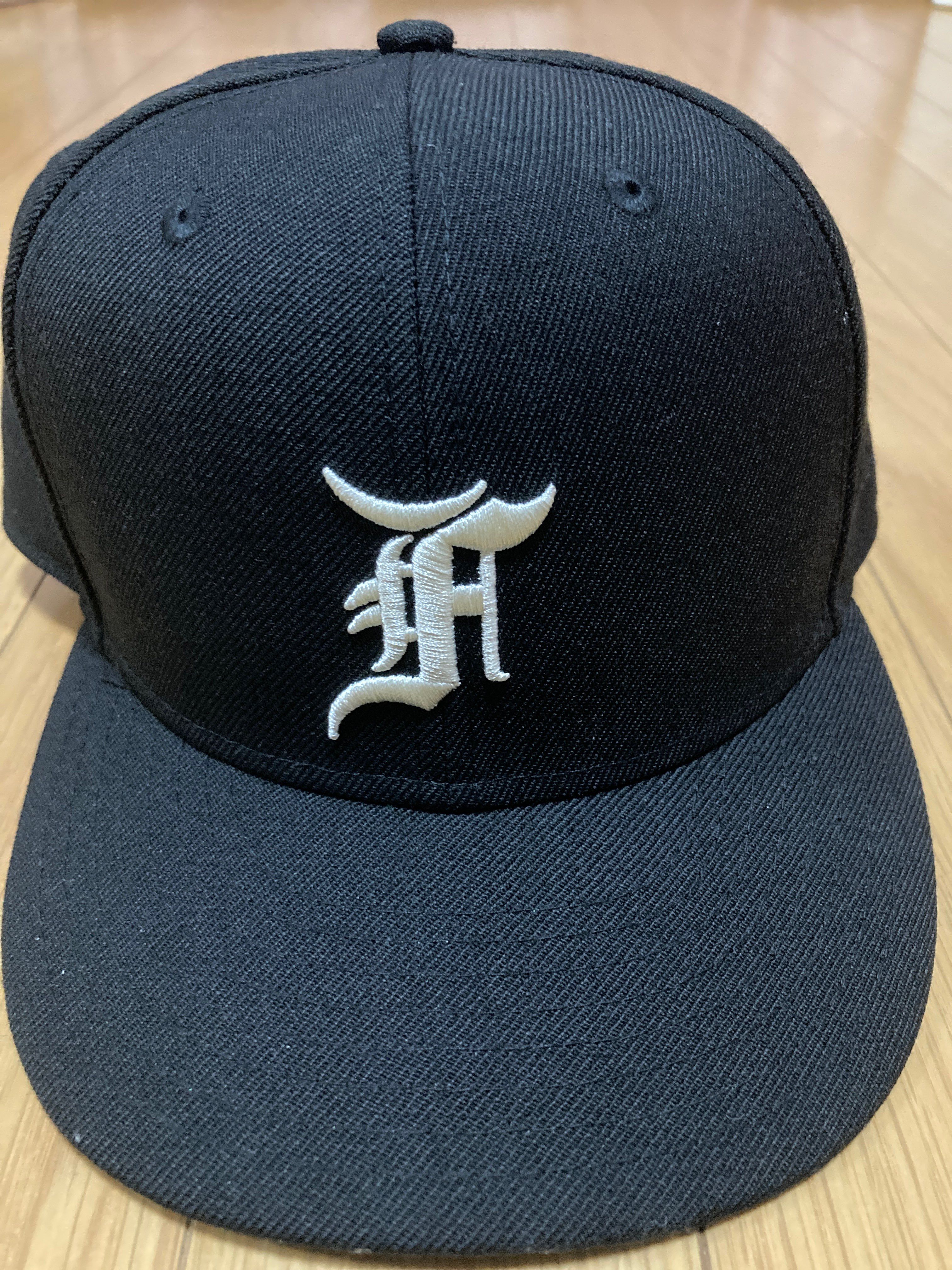 NEW ERA FEAR OF GOD ESSENTIALS 59FIFTY F LOGO Under Visor "Black"