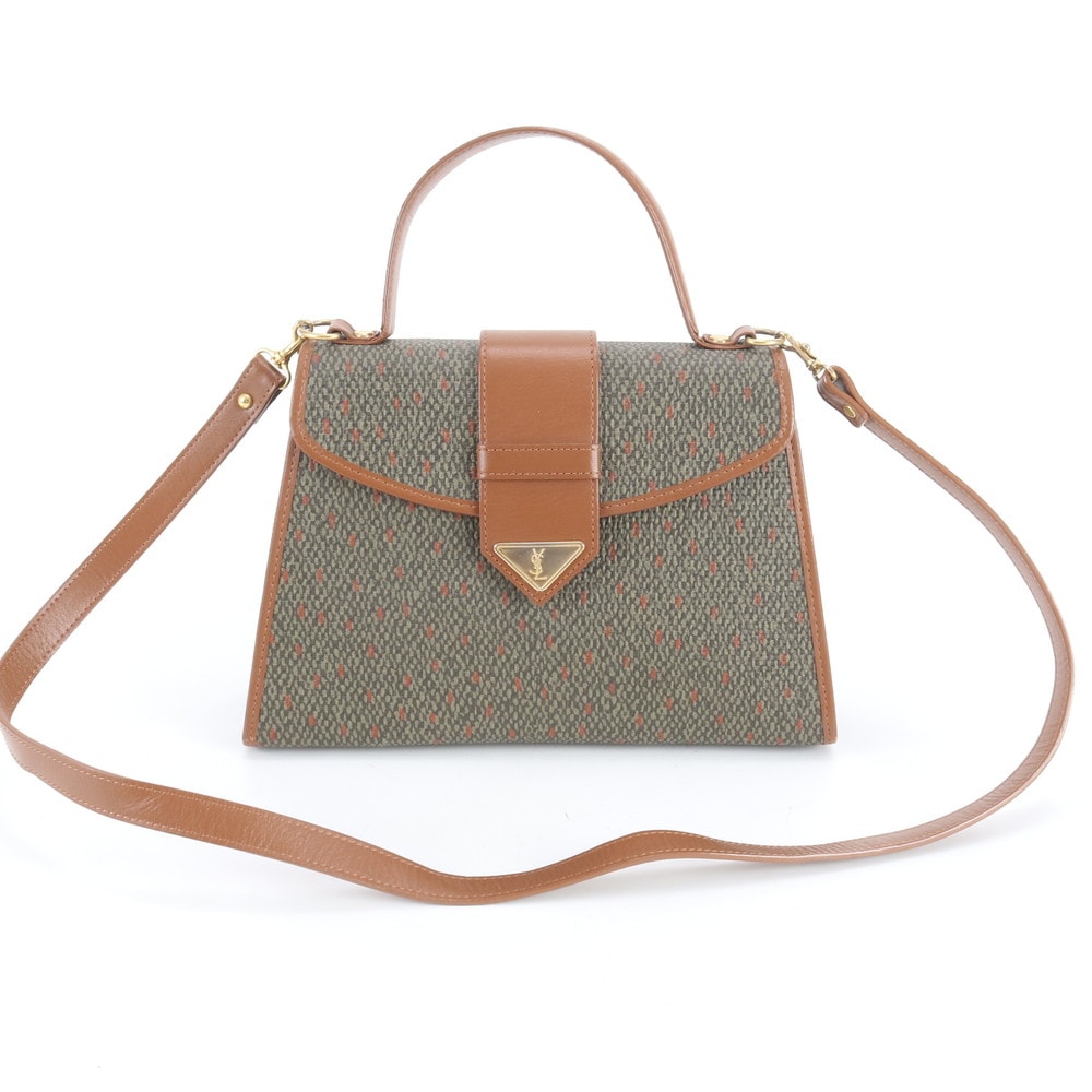 ■美品 イヴ サンローラン YSLショルダーバッグ