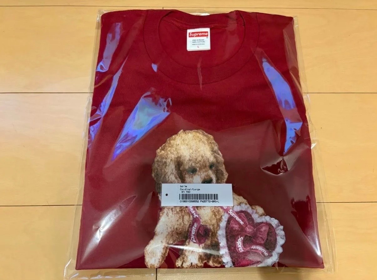 Supreme Dust Tee "Cardinal"
