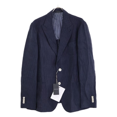 ジョルジオアルマーニ 【新品同様/国内正規】1SGGG0L T02I0 コーデュロイ 2Bテーラードジャケット 56