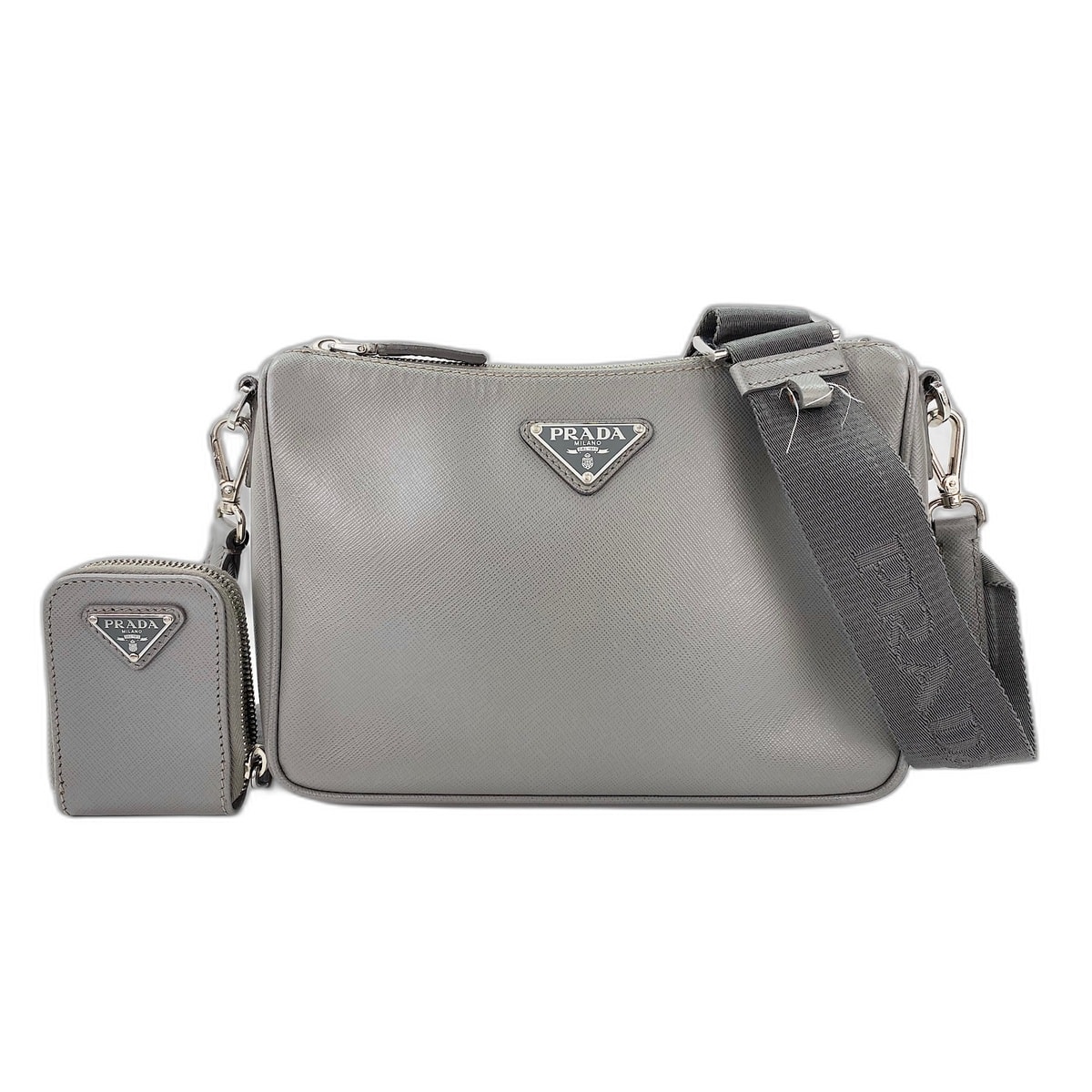 プラダ PRADA ショルダーバッグ レザー【中古】