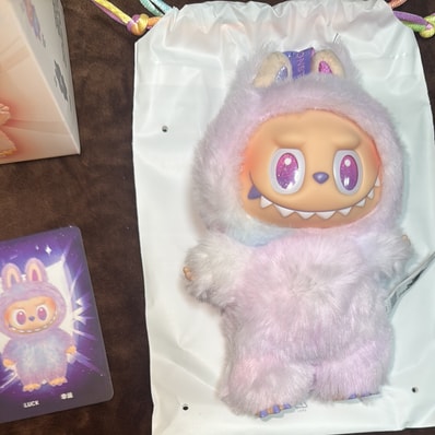 POP MART THE MONSTERS (LABUBU) Big into Energy Series Plush Pendant LUCK