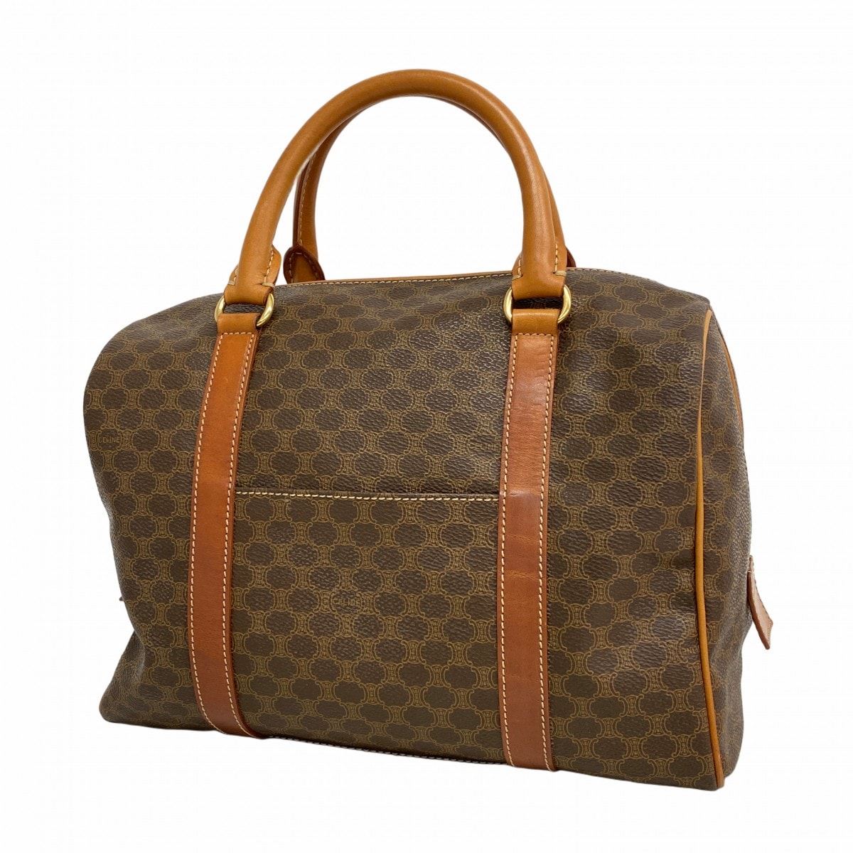 C (やや傷や汚れあり)】【6ca0547】セリーヌ ハンドバッグ マカダム