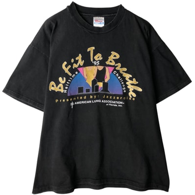 古着 90年代 ヘインズ Hanes BEEFY-T プリントTシャツ USA製 メンズXL相当 ヴィンテージ/eaa639114