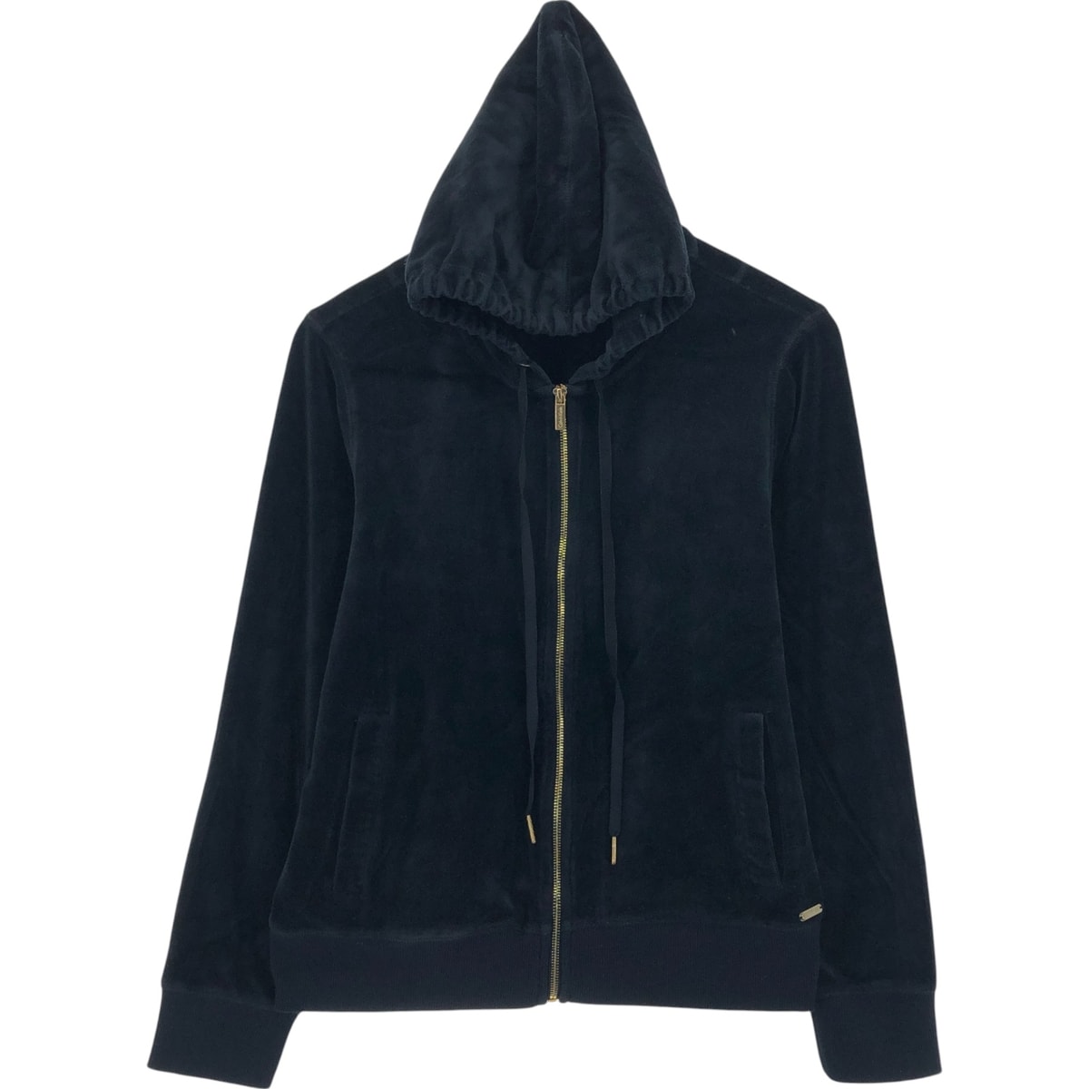 古着 カルバンクライン Calvin klein ベロアパーカー レディースXL相当/eaa503610