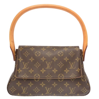 Louis Vuitton Monogram Mini Looping Hand Bag