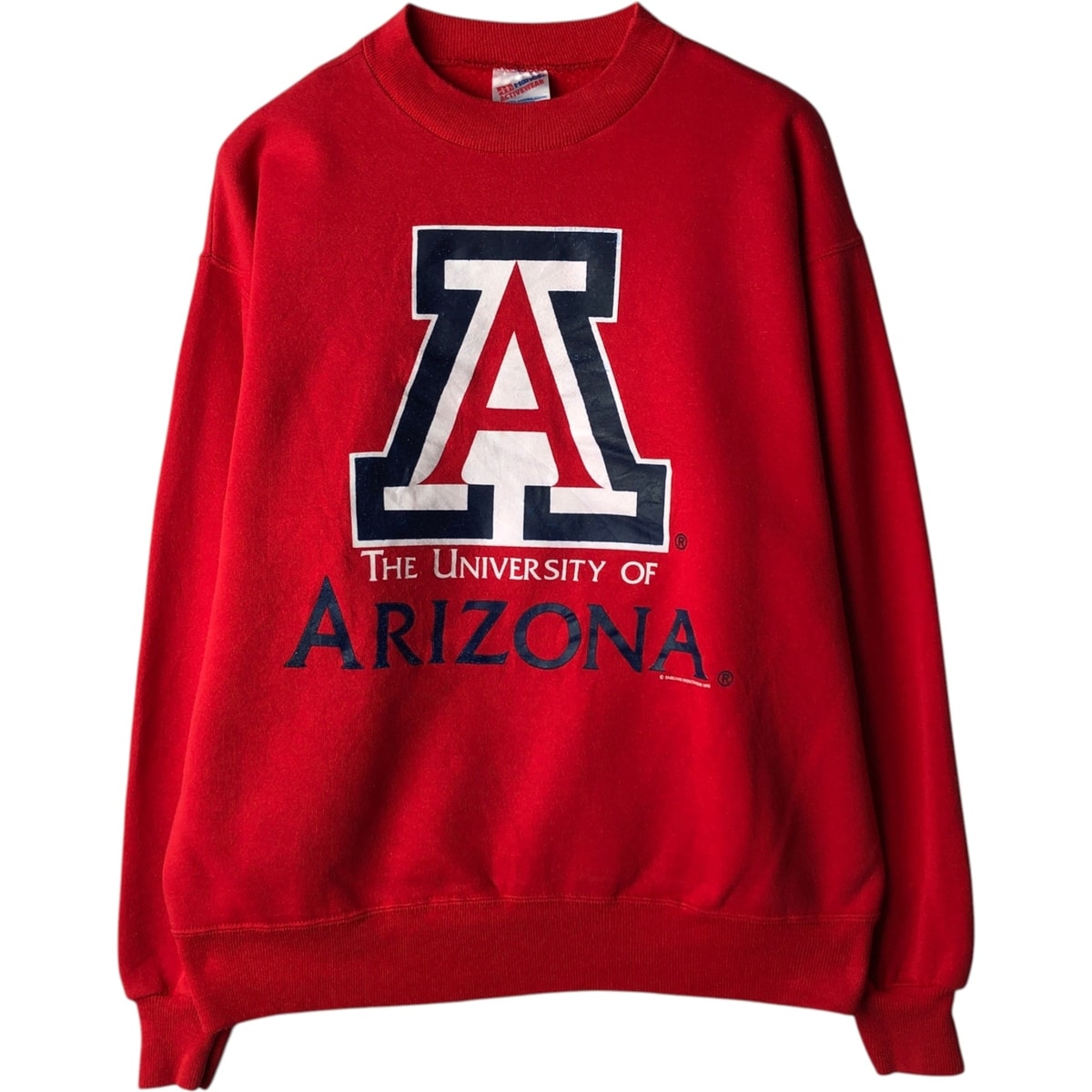 古着 90年代 ヘインズ Hanes ACTIVEWEAR カレッジスウェットシャツ トレーナー USA製 メンズL相当 ヴィンテージ/eaa625655