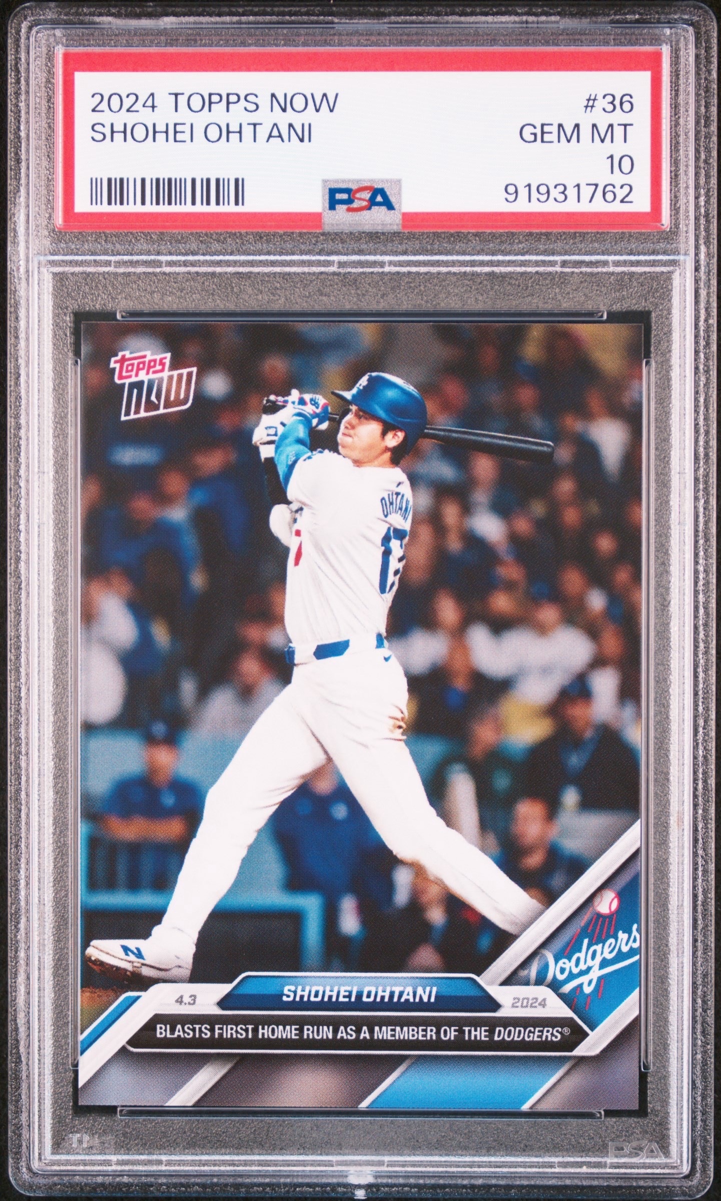 大谷翔平 [36](2024 MLB トップスナウカード)