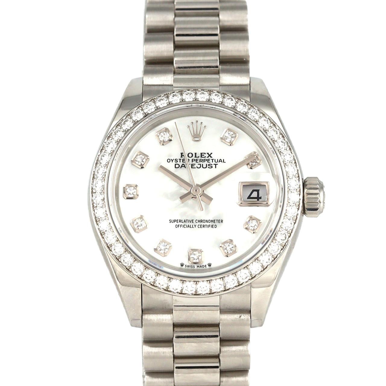 ロレックス デイトジャスト 279136RBR PT 自動巻 ランダム番