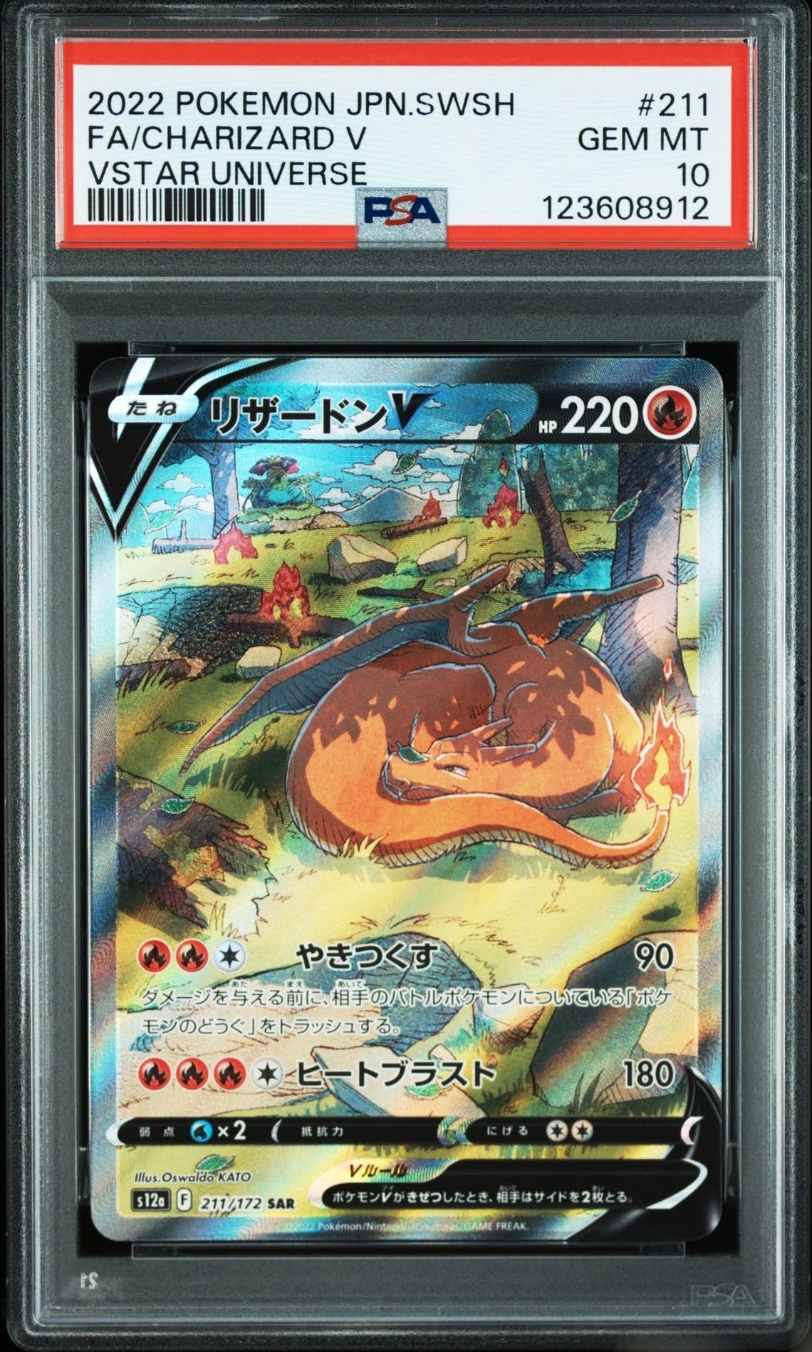リザードンV SAR[s12a 211/172](ハイクラスパック「VSTARユニバース」)