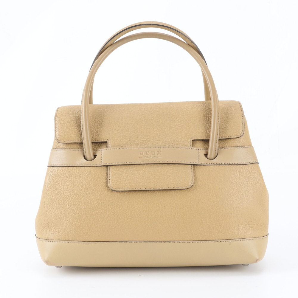 ■美品 デルヴォー DEUVAUXハンドバッグ レザー
