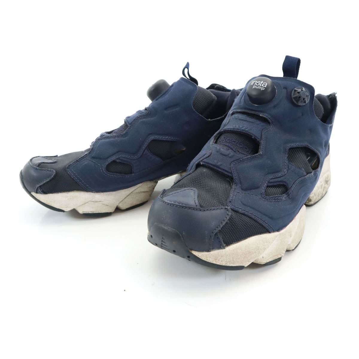 Reebok リーボック インスタポンプフューリーOG スニーカー 25 ネイビー V65752