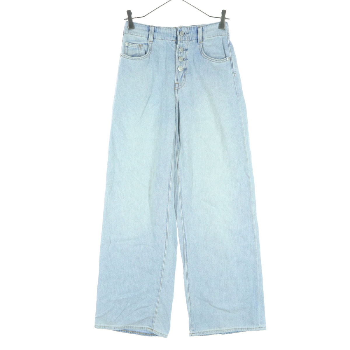 GAP ギャップ ワイドデニムパンツ w23 ブルー