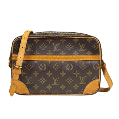 ルイヴィトン トロカデロ27 モノグラム ショルダーバッグ モノグラムキャンバス M51274 ブラウン レディース LOUIS VUITTON 中古