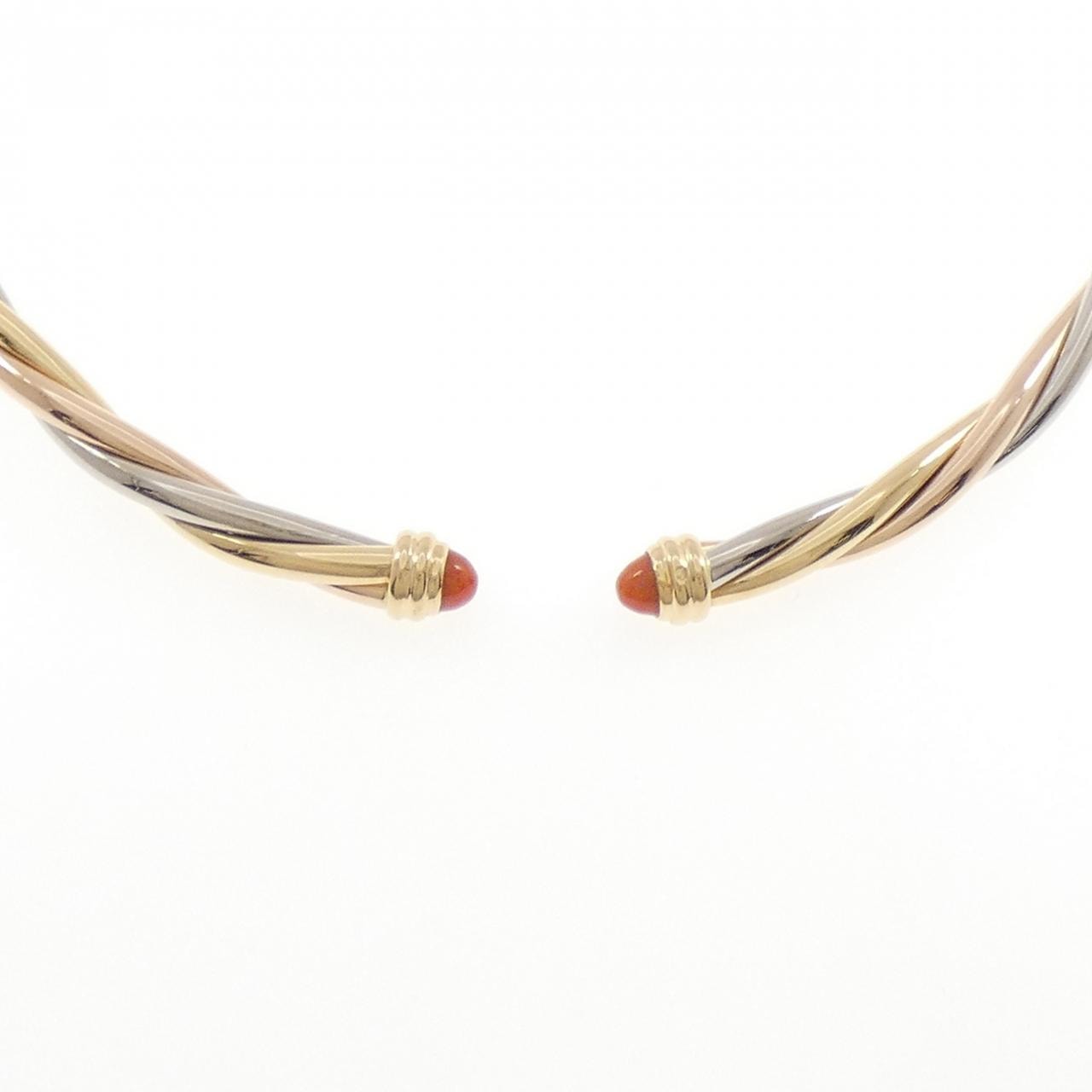 カルティエ サンゴ ネックレス